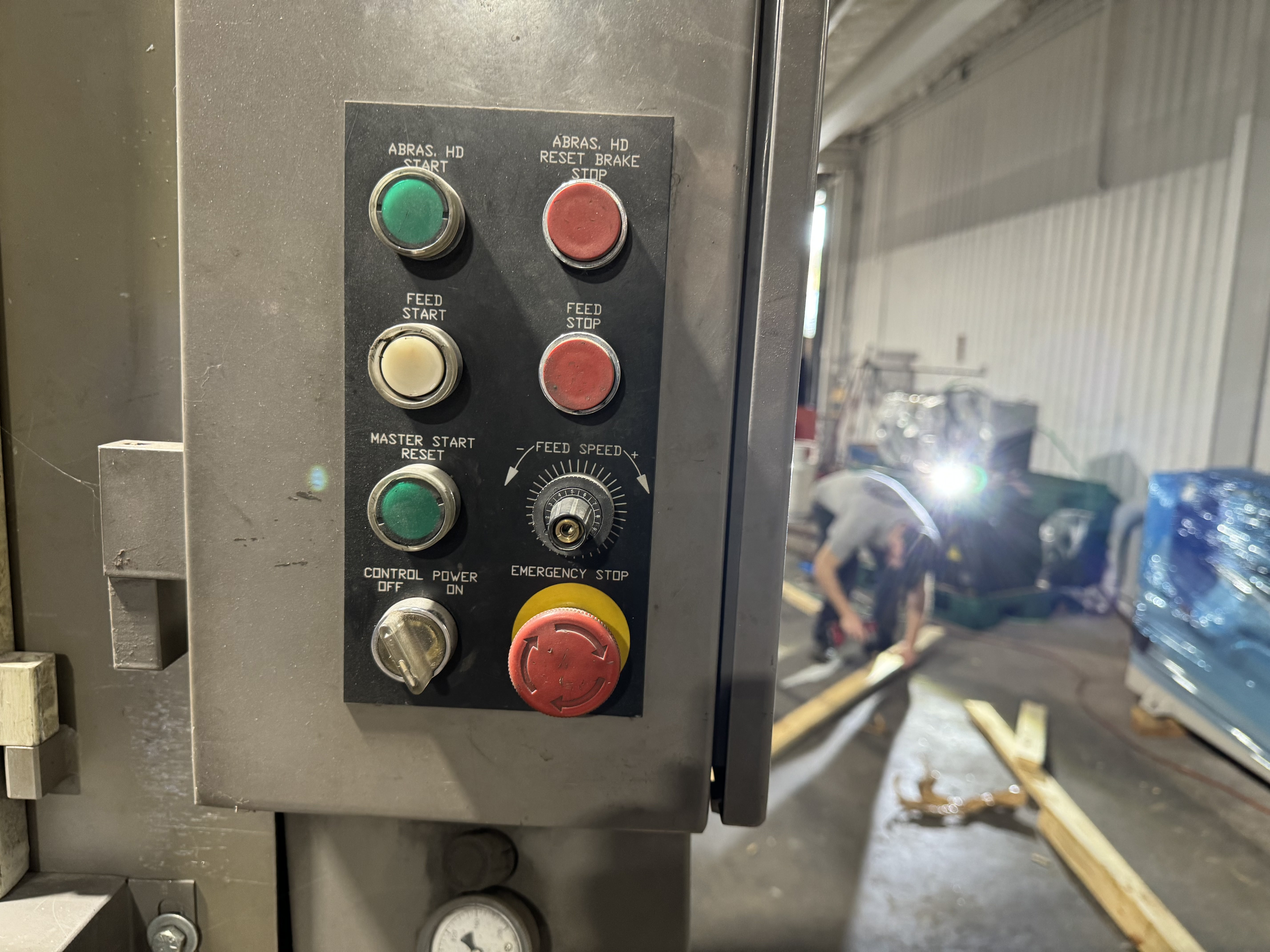 2000 Timesaver 1371HPM Abrasive Finishing Machine (5006)